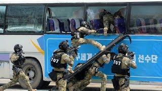 South Korea's Elite 707th Special Mission Group Counter-Terrorism Demonstration | June, 2019