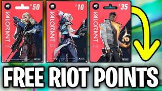 *NEW* How to LEGITIMATELY Get FREE RIOT POINTS