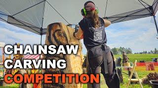 Behind the scenes of my FIRST ever carving competition!