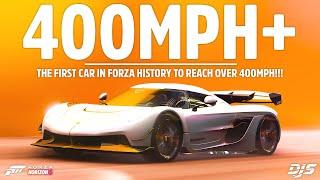 Forza Horizon 5 - 400MPH HAS FINALLY BEEN REACHED IN FORZA HORIZON 5!!! (407mph / 655kph)
