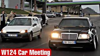 Parada W124 [Freunde Treffen] Tirana Albania  E500 W124 M113 V8