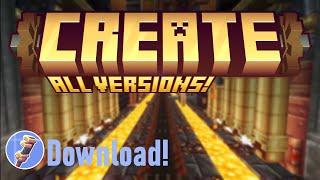 How To Download & Use The CREATE MOD For Minecraft