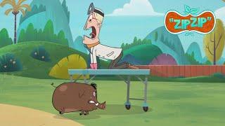 Run for your life!!! | Zip Zip English | Full Episodes | 3H | S1 | Cartoon for kids