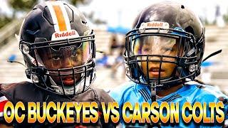 Buckeyes vs Colts - Juice County Takes On Carson‼️- 9U BALLERS ⭐️- Snoop Youth Football League