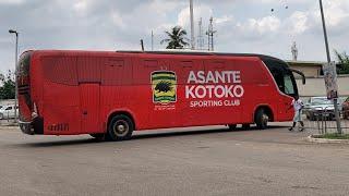 WATCH THE NEW WAY ARRIVAL OF KOTOKO AHEAD OF THEIR GAME AGAINST LEGON CITIES