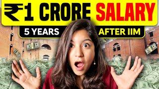 IIM Salary After 5 Years: 1 CRORE Possible?