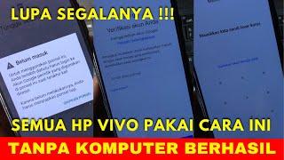 Cara Mengatasi VIVO V11 / V11 PRO Minta Verifikasi Akun Google Lama Setelah Reset | Bypass FRP VIVO