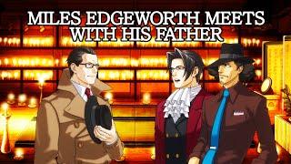 Miles Edgeworth meets with Gregory Edgeworth