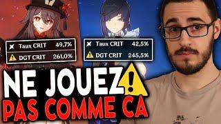 CETTE ERREUR GACHE ses persos ! | Review de compte Genshin Impact