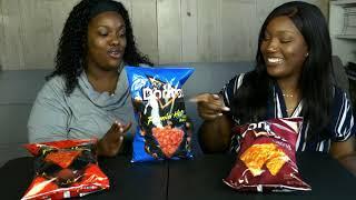 FLAMIN HOT RANCH DORITOS REVIEW   CAN FATIMAH PATRICE HANDLE THE HEAT? ‍