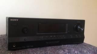 How to reset the Sony STR-DH500 AV Receiver.