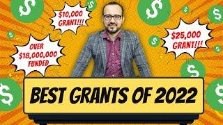 HURRY! New SMALL BUSINESS Grants in 2022 - STARTUP Business Grants - Over $18,000,000 FUNDED