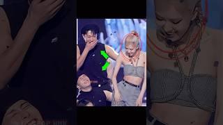 Dancer's Cute Reaction When Seeing Rosé's Smile!  #blackpink #rose #dance #cute #reaction