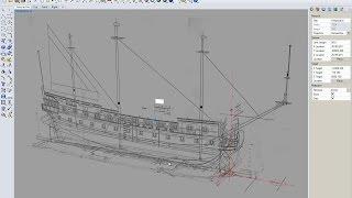 Гото Предестинация - 3. Построение 3D модели в Rhino 5.0, Вставка чертежей