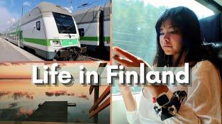 Train to Lappeenranta - Finland train travel vlog  | 