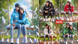 Create 3D Ai Couples  Swing Image Creator 2024 | Couple Swing | Bing Image Creator | new tutorial