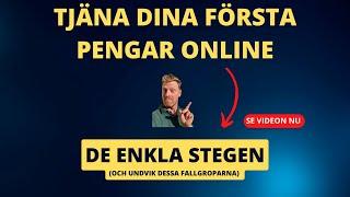 Tjäna dina första pengar Online. Och undvik det vanligaste misstaget