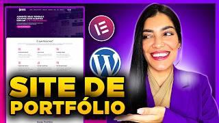 Como Criar um SITE DE PORTFÓLIO no WordPress e Elementor Pro [Passo a Passo do Zero]