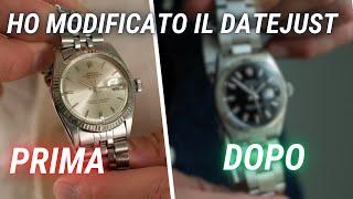 Ho cambiato quadrante e bracciale al mio Rolex DATEJUST : ora è SUPER