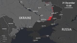 Russian Invasion of Ukraine: Full 2024 Front Line War Map - Every Day