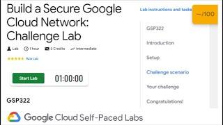Build a Secure Google Cloud Network: Challenge Lab  | GSP322 | QUICK-GCP-LAB | 2024 #qwiklabs #cloud