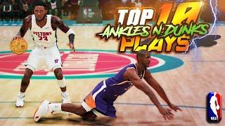 Top 10 Bone Snapping Ankle Breakers & Disrespectful Dunks / NBA 2K22 Plays Of The Week #31