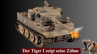 Der Tiger zeigt seine Zähne: Wehrmacht-Panzer durchbricht jedes Hindernis - 2 Weltkrieg