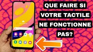 Comment faire quand l'écran tactile ne marche plus