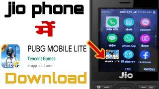  Jio Phone Mai Pubg Lite Download Kaise kre  without omni_sd ke