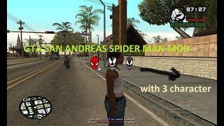 how to install GTA SAN ANDREAS SPIDER MAN MOD