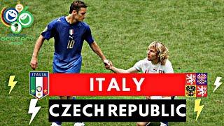 Italy vs Czech Republic 2-0 All Goals & Highlights ( 2006 World Cup )