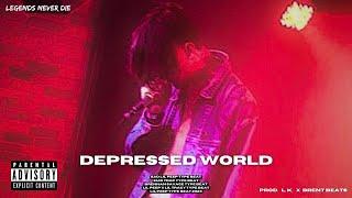 (FREE) LIL PEEP TYPE BEAT - " DEPRESSED WORLD " | EMO TRAP TYPE BEAT