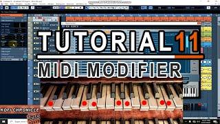 TUTORIAL 11 MIDI MODIFIER