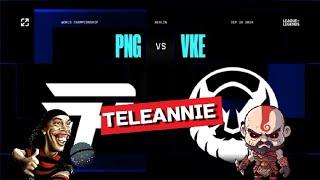 BRASILEIRA PETEIRA vs KROTOS (GORDOS WAR) PNG vs VKE Resumen ~ Worlds 2024 | TELEANNIE