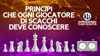 Principi che OGNI giocatore di SCACCHI deve ASSOLUTAMENTE conoscere