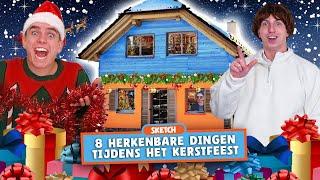 8 HERKENBARE DINGEN TIJDENS KERST! - Addo & Nick Comedy Sketch