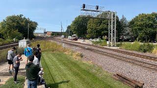 Railfaning at Rochelle IL on 09-08-24 Ft. @railfan104 and a bunch of other railfans!!!!