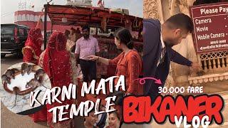 Fare Tapınağında yeri yalayan kadını gördümBikaner Karni Mata Temple Vlog || Welcome to Rat Temple