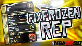 *NEW* HOW TO UNFREEZE YOUR REP IN NBA 2K20! FIX FROZEN REP FOR BADGES, MYPOINTS, AND PARK REP!