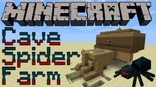 Minecraft Tutorial - New Cave Spider Xp Farm [Works on Xbox 360]