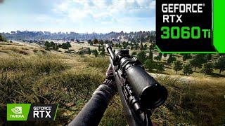 (RTX 3060 TI + I5 12400F) Pubg:BattlegroundS FPS & GPU GAMEPLAY TEST