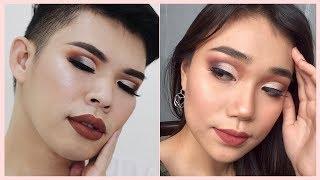 Kenny Manalad How to cut crease for beginners Inspired | Cj Toledo