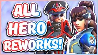 EVERY MIRRORWATCH HERO REWORK IN OVERWATCH 2