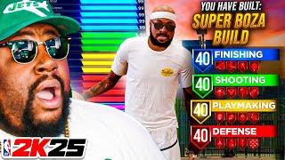 Tuff 2 Guard 7'3 SUPER BOZA BUILD +LEGEND BADGES on NBA 2K25