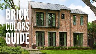 Brick Colors 101: Choose the Perfect Shade for Your Home!