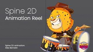 Spine 2D Character Animation Reel 2023 2024