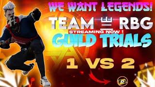 RBG GAMING TELUGU GUILD TRAILS 🫵 I WANT NEW LEGENDfree fire live telugu|ff live