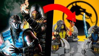 Я создал ТРИ НАБОРА LEGO по Mortal Kombat