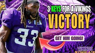 Unlocking Victory: 3 Keys for the Minnesota Vikings to Defeat the New York Giants!