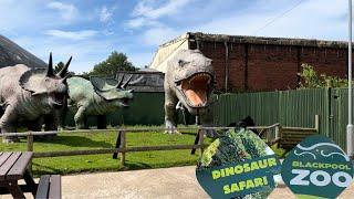 Blackpool Zoo 2023 | Dinosaur Safari 2023 Walk-through | Blackpool Zoo UK 2023